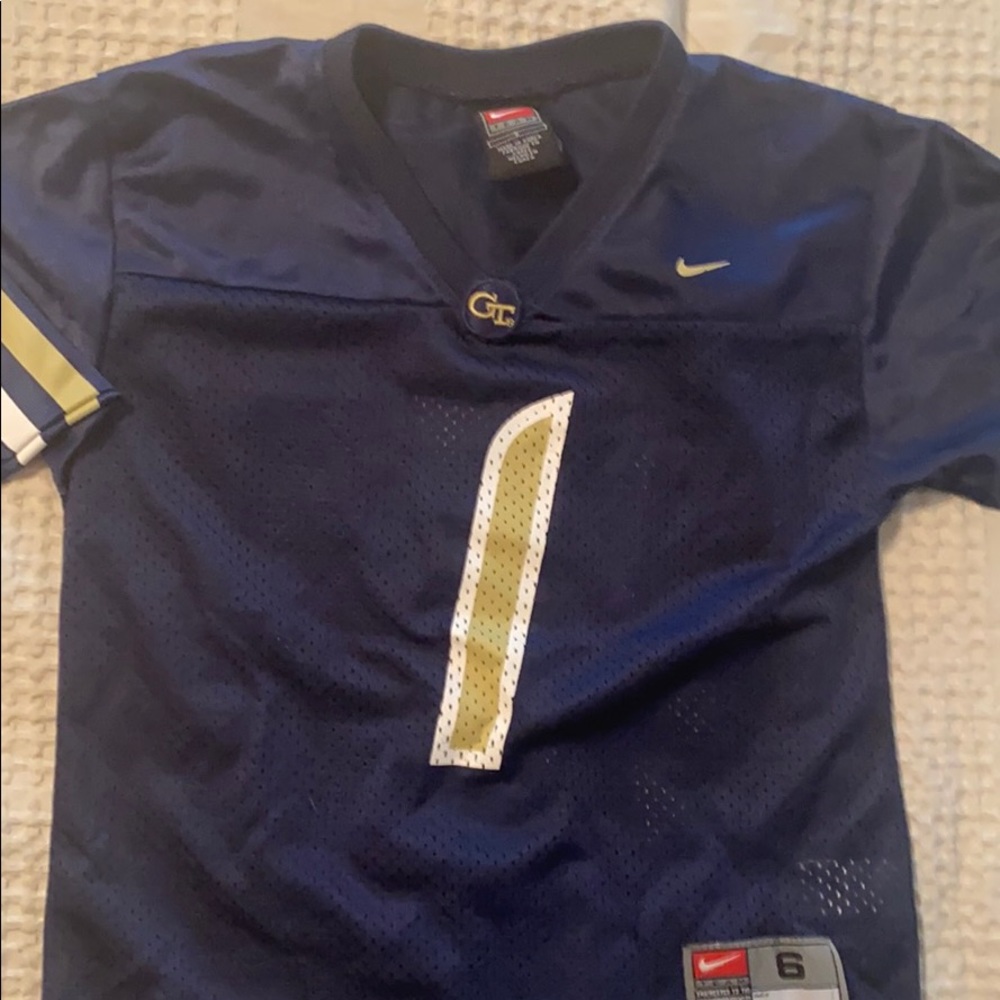 Nike boys Georgia Tech jersey